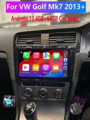 4+64 Wireless CarPlay Android Head Unit Car Radio For VW Golf Mk7 2013+ (for: Volkswagen)