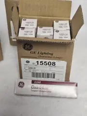 GE Quartzline 15508 Q100CL/DC 120V Theater/Stage Lighting Box of 6
