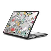 MacBook Pro 14-inch (M1 - M4) Impact Case Cute and funny fitness food design. Avocado, banana, cat, cupcake, ice cream.