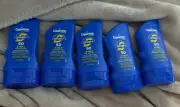 Lot of 5 Coppertone Sport 50 SPF 4-1 Sunscreen Lotion 3 fl oz each M63