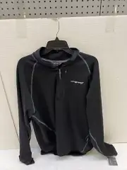 Eddie Bauer, Atlas Grid Pull Over, XL Black MSRP $90
