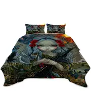 History Art Unseelie Court War Beautiful Angel Girl Coverlet