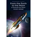 FROM THE EARTH TO THE MOON & AROUND THE MOON 從地球到月球&環月旅行/JULES VERNE WORDSWORTH CLASSICS 【禮筑外文書店】