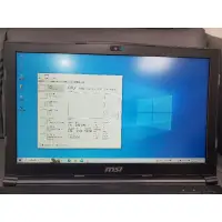 在飛比找蝦皮購物優惠-【販售中古機】MSI 電競筆電 i7-7700 16RAM 