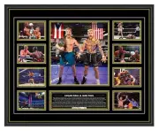 LOGAN PAUL JAKE PAUL SIGNED LIMITED EDITION FRAMED MEMORABILIA