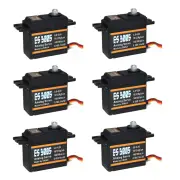 6PCS EMAX ES3005 42g Metal Analog Servo for RC Airplane Waterproof