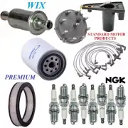Tune Up Kit Filters Cap Wire Spark Plugs For FORD GRANADA V8 4.2L 1980