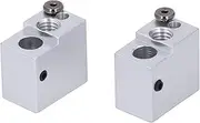 Fast Heating Aluminum 3D Printing Heating Block, Efficient and Precise Interface, Stable Performance with High Temperature for Kobra 3 with Mechanical Components,