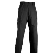 NEW KIDS TRU-SPEC BLACK TACTICAL RIP-STOP CARGO PANTS - BOY'S SIZE SMALL-REGULAR