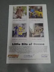 Stikfas Action Figures Print Ad 2005 7x10 Great To Frame