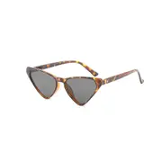 3PCS Classic Cat Eye Big Triangle Temple With V Sunglasses Woman Fashion Trend Retro Vintage Sun Glasses Personality Eyewear Female