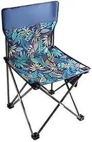 OTHZON Tables and Chairs Outdoor Portable Camping Table Alloy Leisure Folding Table and Chair Cover Art Sketch Camping Picnic Set Adjustable (Maple Leaf)