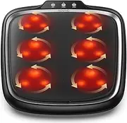 [RENPHO] Foot Massager with Soothing Heat, Shiatsu Electric Foot Massager, Deep Kneading Heated Feet Back Massager, Relieve Pain & Stress of Foot and Back Fit All Size Feet