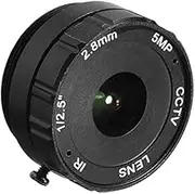 XYWHPGV 2.8mm 5MP F1.2 FPV CCTV Lens Wide Angle for CCD Camera(595fc 9a376 f1212 514a1 b7dea df50b