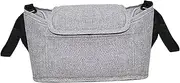 Abbraccia Stroller Accessories Storage Bag Baby Baby Bottle Cup Holder Diaper Organizer Caddy - Gray