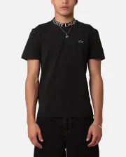 [Lacoste] Lacoste Active Pique T-shirt Black - Size M M Black