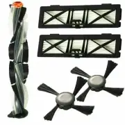 Main Rolling Brush Side Brush HEPA Filter Replacement for Neato Botvac D Series