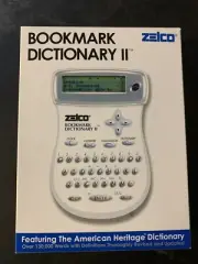 Zelco Electronic Bookmark Dictionary II