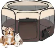 29 Portable Foldable Pet Playpen for Dogs, Cats, and Rabbits