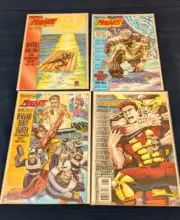 Magnus 43,44,45,46 (Valiant 1995) "The Geomancer's Quest" in NM 9.0 card inside