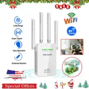WiFi Range Extender Internet Booster Wireless Signal Repeater