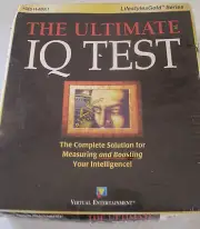The Ultimate IQ Test PC CD-ROM Measurement & Boosting Raising Your IQ Score New