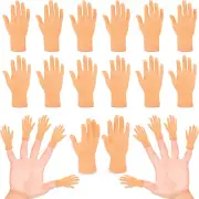 30 Pcs Tiny Finger Hands Mini Fingers Funny Hand Puppets, Miniature Small Hands