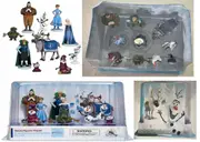 Frozen Adventure Deluxe Figure Play Set 10 Pieces Anna Elsa Olaf Kristoff Sven