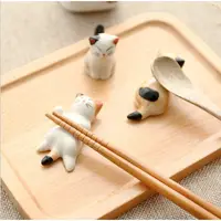 在飛比找蝦皮購物優惠-「Creative Home」zakka日式雜貨陶瓷貓咪筷子