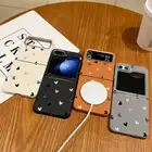 For Samsung Galaxy Z Flip6 Flip5 Flip4 Shockproof Love Heart Magnetic Case Cover