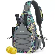 G4Free Casual Daypack, Blue Leaf, Standard