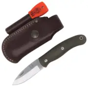 Mk III TBS Boar EDC Folding Pocket Knife - Hollow/Sabre - Canvas Micarta