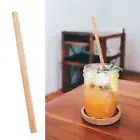 50Pcs Bamboos Straw Bars Drinkings Straw for Drink, Cocktails Coffee,