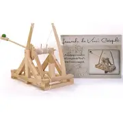 NEW Leonardo Da Vinci Catapult Wooden Construction Craft Kit - Siege Engines