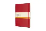 Moleskine Ruled Soft Notebook (Scarlet Red) - Large