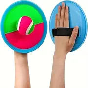 Catch Racket Balls Set Games Beach Kids Racket Games Beach Sea Outdoor Garden Child Girls Children Adults Family Catcher Ball 3 4 5 6 7 8 Years Easter Gift