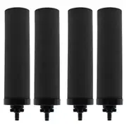4PCS Water Filter Replacement for BERKEY Black Activated Carbon BB9-2 Filters for Gravity-Fed Water Filter System
