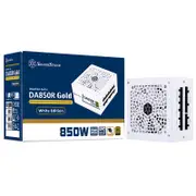 SilverStone 850W ATX 3.0 80+ Gold Power Supply - White (SST-DA850R-GMA-WWW)