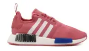Adidas NMD R1 Women’s Size 8 Running Shoe Pink White Athletic Trainer Sneaker
