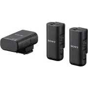Sony ECM-W3 Wireless Microphone Kit with Charging Case (2 Mic)