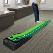 Indoor Golf Putting Green with Ball Return Automatic Portable Golf Training Aid