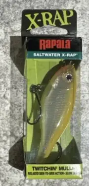 Rapala X-Rap Saltwater Twitchin Mullet SXRTM-8 Bone Chartreuse