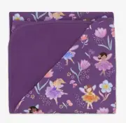 Little Sleepies Garden Fairies Whimsical Large Cloud Bamboo Blanket NWT