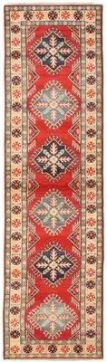 Vintage Hand-knotted Runner Rug 2'9" x 9'10" Traditional Wool Carpet