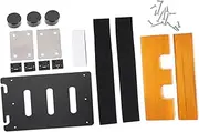 Vaguelly 1Set Guitar Effector Organizer Durable Effect Processor Board with Space for Supply Management for Performances Parties and Festivals