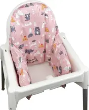 Inflatable Cushion Inner Cover Cotton Cover for IKEA Antilop Highchair (Cover On