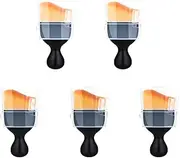 VTMCUI 5 PCS Car Interior Detailing Brush, Interior Dust Cleaning Brush, Car Duster Soft Brush Tool, Auto Detail Beauty Brush Car Dash Brush