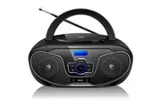 JVC Portable CD Player with Bluetooth Black