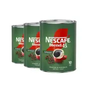 3 x Nescafe Blend 43 Espresso Instant Coffee 500g