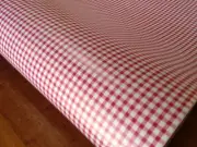 DC 200-2941 1950s Red & White Table Cloth Contact 45cm x 5m German Made Dc-Fix